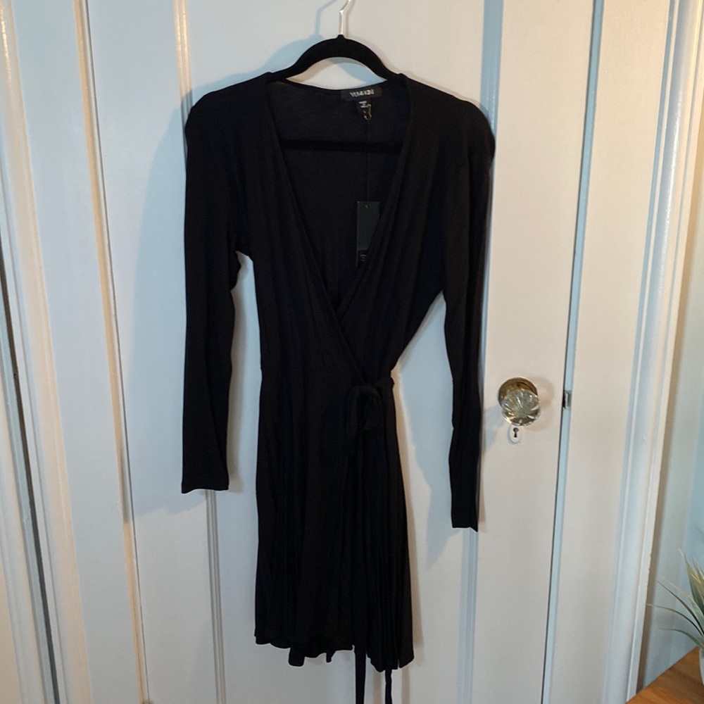 This wrap dress? Designer Basic? Yes please!